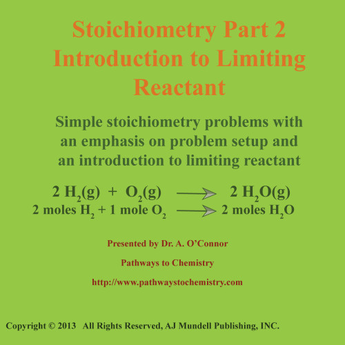 Stoichiometry Tutorial | Pathways to Chemistry